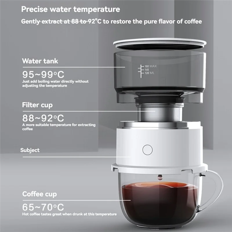 Caffio PressGo™ Portable Coffee Maker